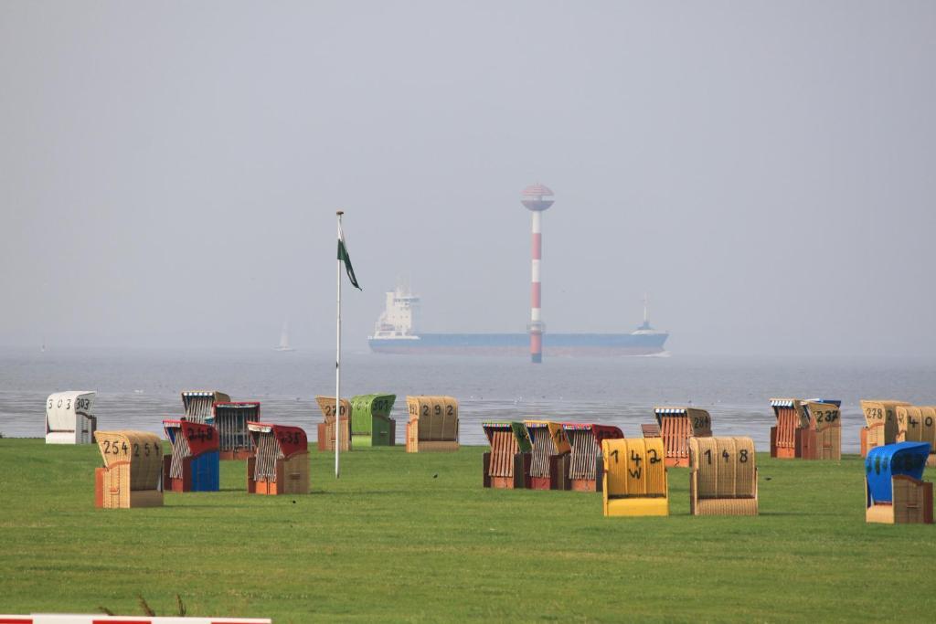 Landhaus Wremer Deel Hotell Wremen Exteriör bild