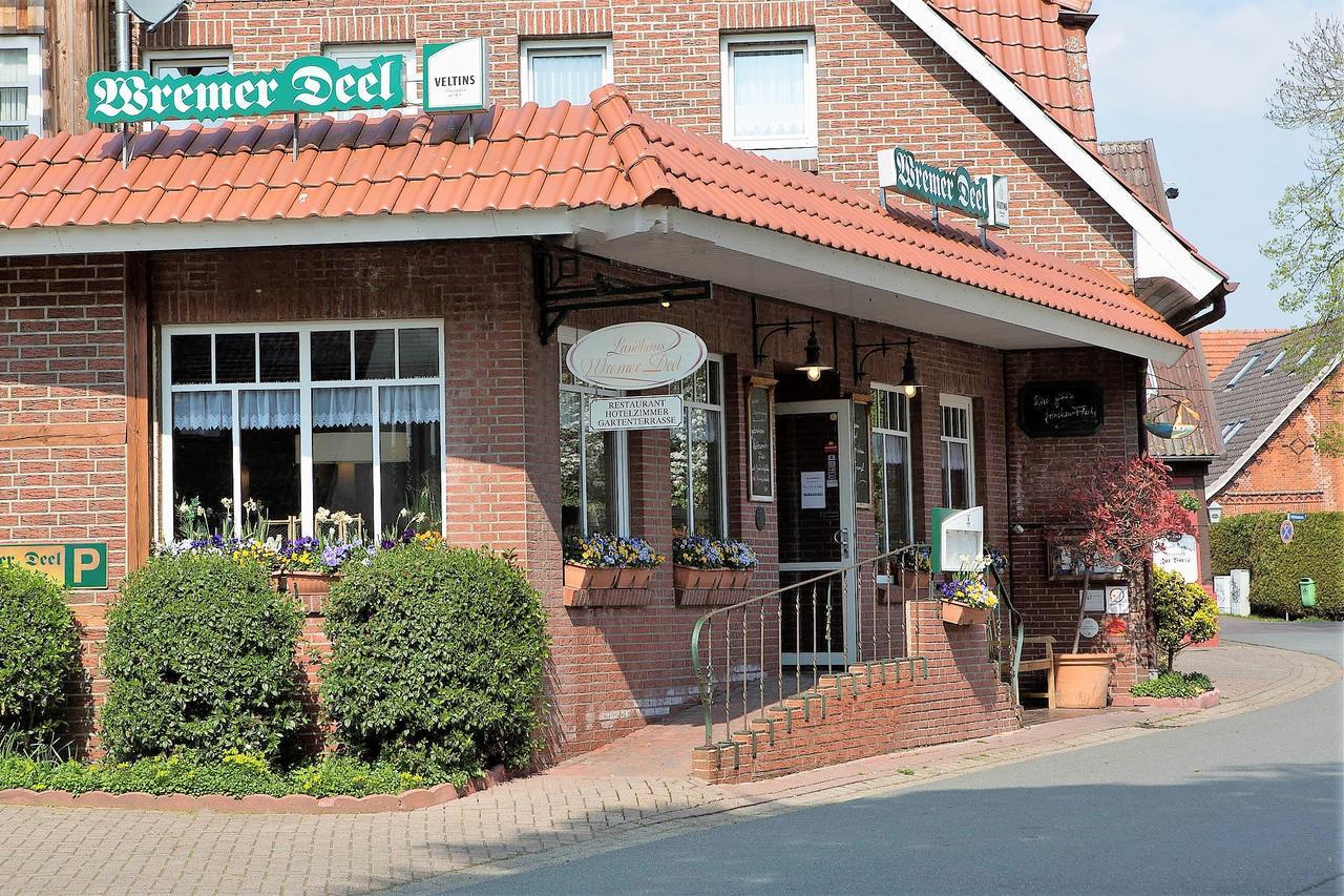 Landhaus Wremer Deel Hotell Wremen Exteriör bild