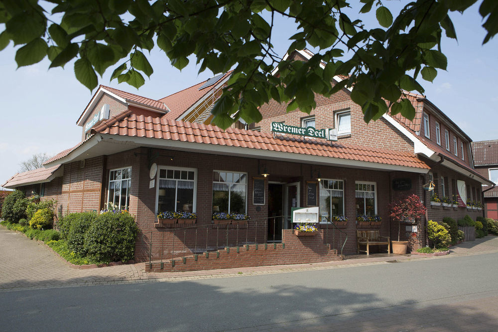 Landhaus Wremer Deel Hotell Wremen Exteriör bild